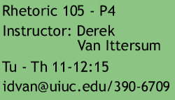 course and instructor information